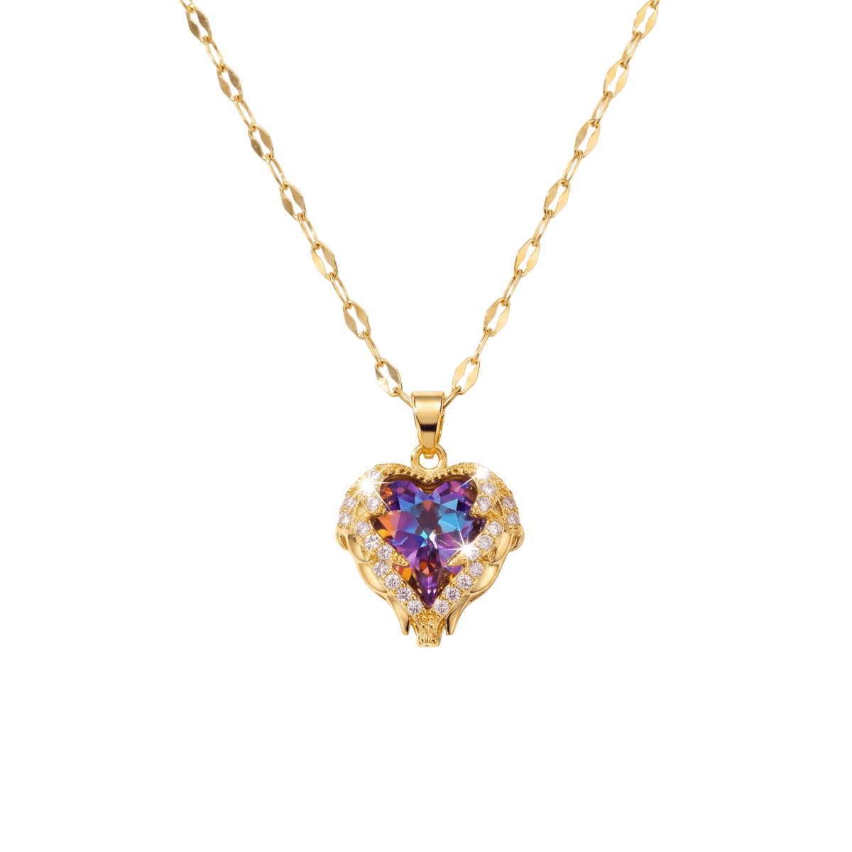 Ocean Heart Necklace