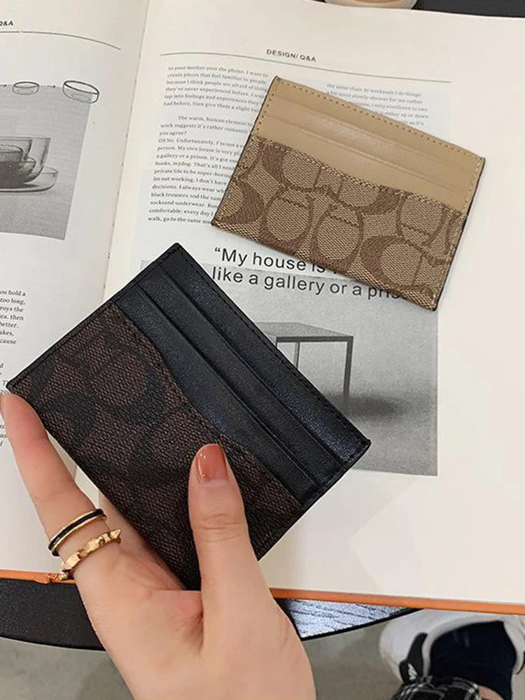 Luxury Monogram Card Holder