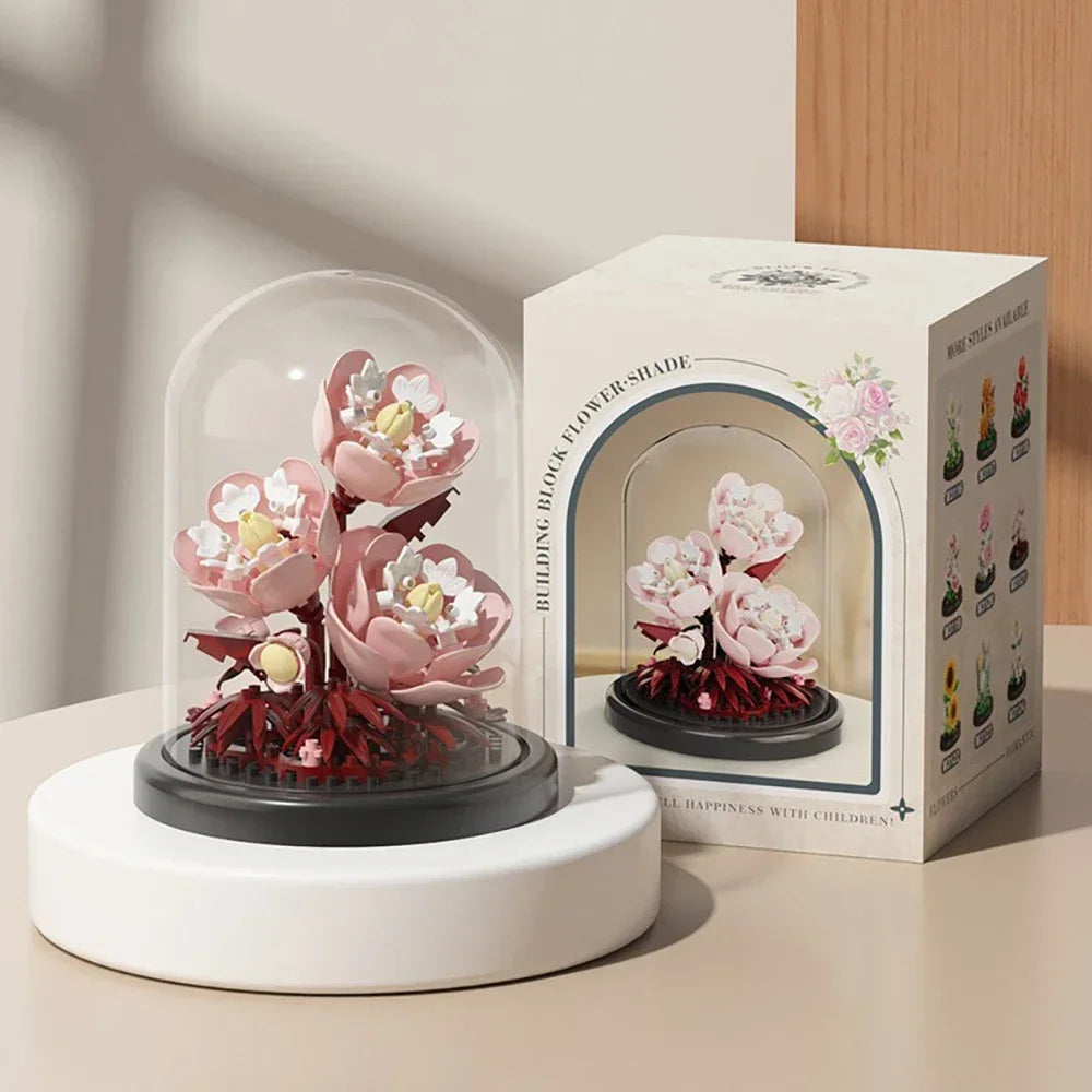 Flower Dome Miniature Building Bricks Set
