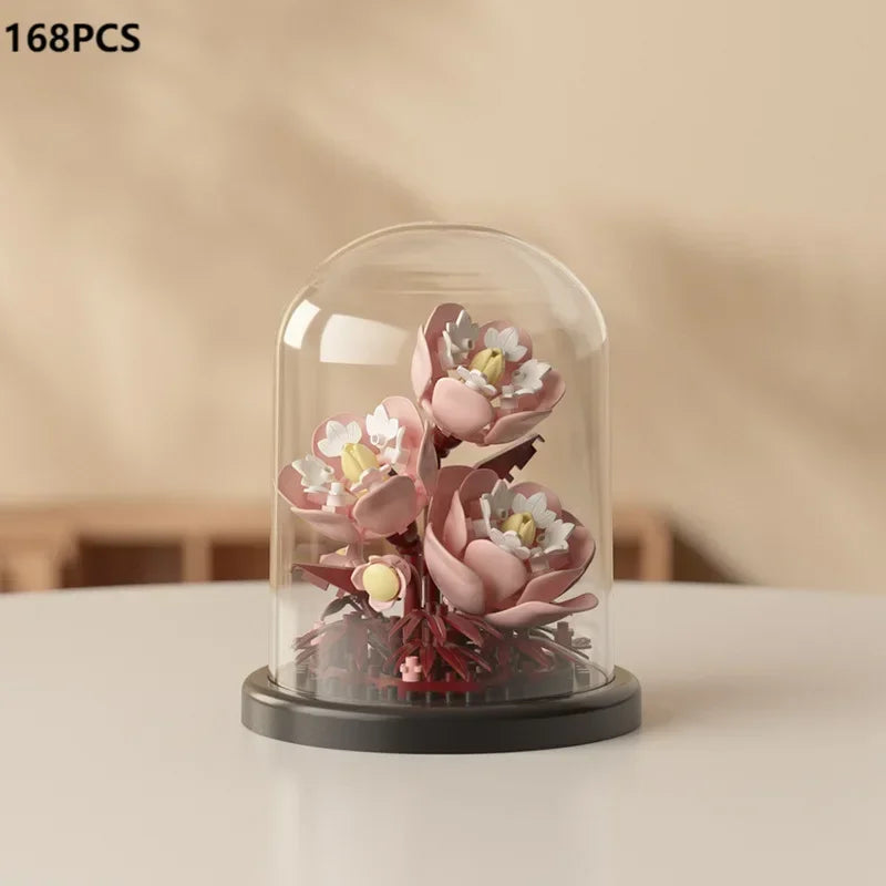 Flower Dome Miniature Building Bricks Set
