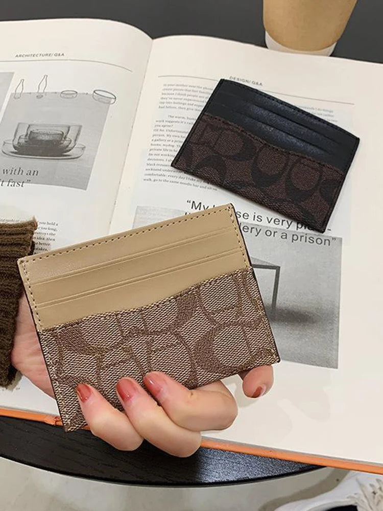 Luxury Monogram Card Holder