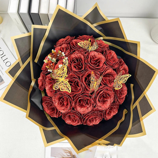 Glitter Rose Bouquet