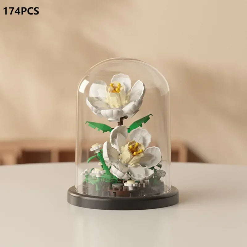 Flower Dome Miniature Building Bricks Set