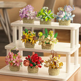 Micro Building Block Flower Bouquet